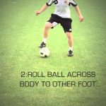 Learn how to Roll the Football Soccer Ball – Ball Mastery Tutorial
