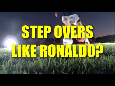 How to do Step Overs Like Cristiano Ronaldo? | Tutorial