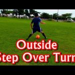 食いつかせる【アウトまたぎターン】”Outside Step Over Turn” | Football skill
