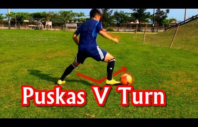 懐を深く【Vターン・アウト】 “Puskas V Turn” / Pullback “V” | Learn Easy Football/Soccer Skill