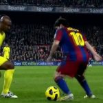 【メッシのフェイント・ステップワークとボディーフェイク】Lionel Messi Dribbling skills HD