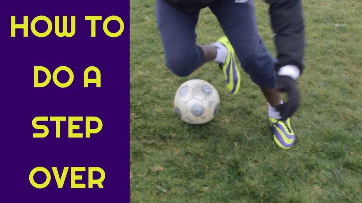 How to do the Scissors /  Step Over in football | Learn to do step overs like a pro | Tutorial