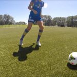 Football Skills | Step over flick