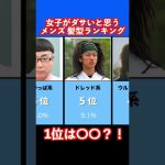 女子がダサいと思う髪型ランキング #shorts #ヘアースタイル #メンズ