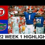 #7 Utah vs Florida Highlights | College Football Week 1 | 2022 College Football Highlights