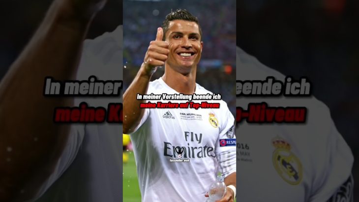 Cristiano Ronaldos Karrierepläne sahen 2015 noch ganz anders aus 😳