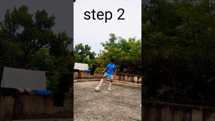 Ronaldo chop football skills tutorial #short  #video #ronaldoskills football skill @cr7leo628 ⚽♥️👍