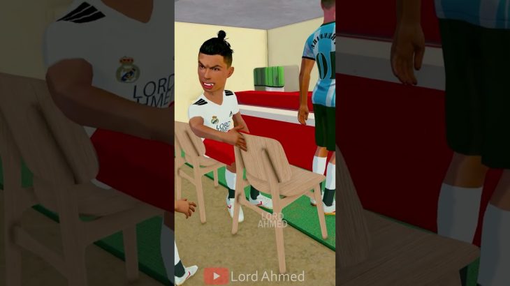Ronaldo help Messi 😈 FreeFire animation #shorts