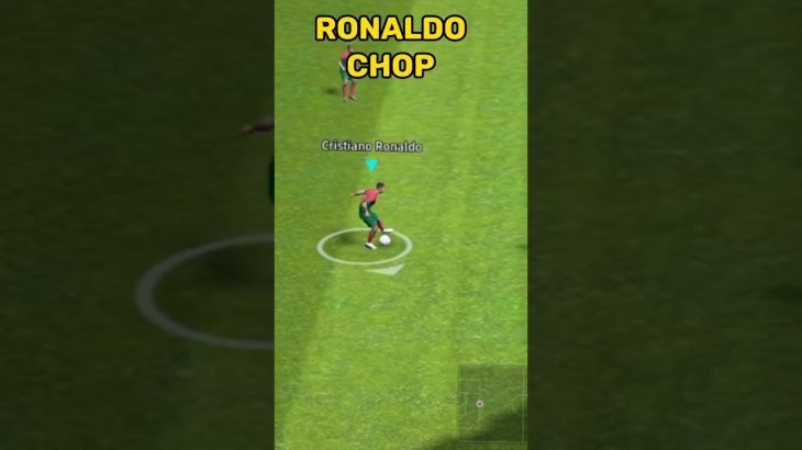 Tutorial – Ronaldo chop – efootball 2023. #efootball #pesmobile #skills #tutorial