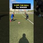LEARN OFF THE BALL MOVEMENT for WINGER🔥#football #soccer #shorts