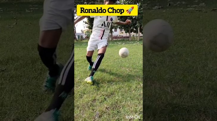 CAN’ YOU DO RONALDO 🔥 CHOP 🪓#football #viral #shortvideo