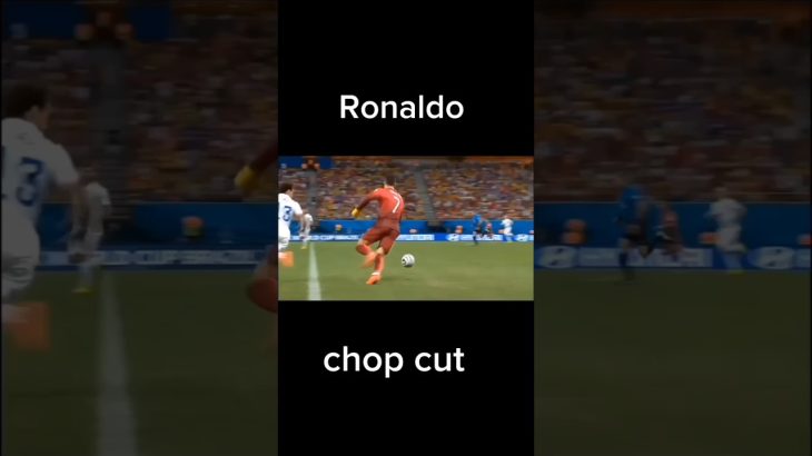 #football Ronaldo chop cut