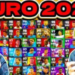 【EURO2024】ルーレットで引いた国の選手でガチ対決【eFootball2024 アプリ / イーフト】