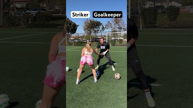 Striker vs. Goalkeeper ⚽️🧤