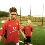 Young Ronaldo Teaching Baby Lingard Skills 🔥