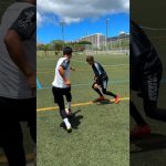 【ドラックVターン！Drag V Turn！】 #shorts #regate #football #dribble#soccercoach