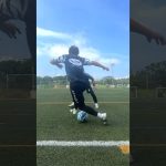 【STEP OVER SPIN】 🌪️~ Try this skill~ #shorts #football