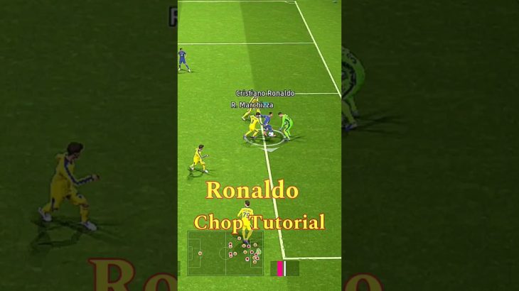 Ronaldo Chop Tutorial 🔥🤯 #efootball2024 #efootballmobile #shorts #tutorial