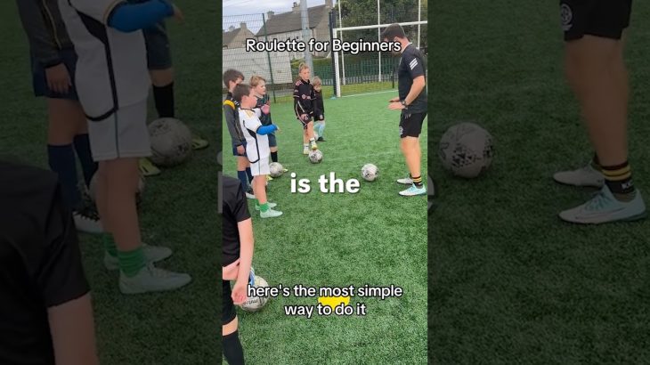 How to Do Zidane’s Iconic Roulette Turn | Easy Steps for Beginners #Soccer #FootballSkills #Zidane