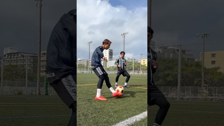 【ステップオーバー・シャペウ】#regate_yuto#regate#soccer#football#skill#レガテドリブル塾 #REGATEドリブル塾 #ドリブル塾#reels