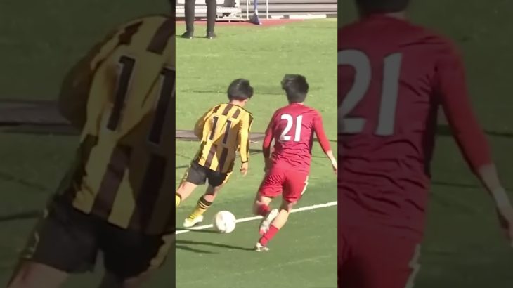 前橋育英を優勝へ導いた黒沢選手がスゴい#高校サッカー #前橋育英 #クライフターン #黒沢佑晟#サッカー日本代表