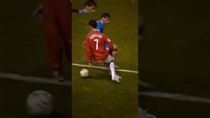 Cristiano Ronaldo’s INSANE Chop Move in SLOW MOTION!  #cr7