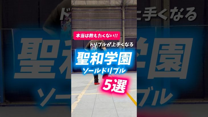 【本当は教えたくない】聖和学園ソールドリブル5選!!#サッカー #フットボールのハナシ