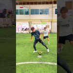 Can you do this turn?🕺🏻ロールターンは引く時に早く💥#regate #soccerskills #shorts #サッカー少年 #roll #turn