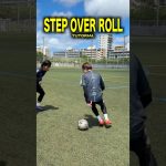【STEP OVER ROLL】　#regate_yuto#regate#soccer#football#skill#レガテドリブル塾 #REGATEドリブル塾 #ドリブル塾#reels