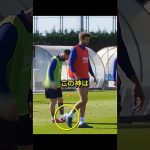 【驚愕】メッシが練習で魅せたあまりに異常なプレー3選‼ #サッカー #メッシ