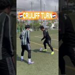 🇳🇱CRUIJFF TURN🇳🇱⚽️クライフターン⚽️#football#footballskills #soccer#soccerskills