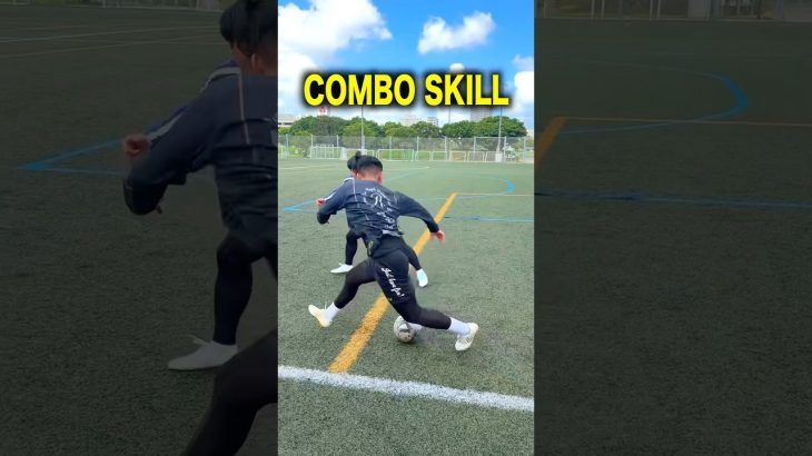 COMBO  SKILL!!ステップオーバー→シザース👍