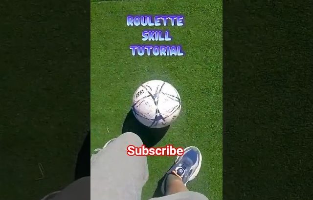 ROULETTE SKILL TUTORIAL #reallife #skill #tutorial #skilltutorial #football #roulette #public #trend