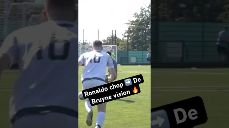 Ronaldo chop ➡️ De Bruyne vision 🔥 #clubworldcup #football #lifeisbutadream #soccer