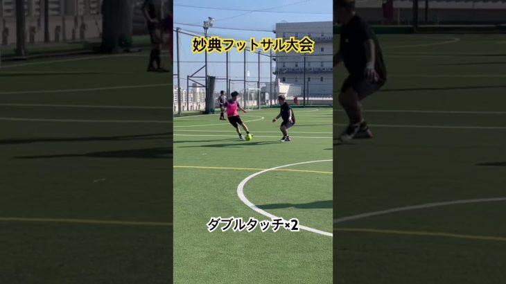 ダブルタッチ気持ちいい　#フットサル　#サッカー　#ソサイチ#futbol  #soccer #また抜き #ブリオベッカフィールド妙典 #いいね歓迎 #フォローしてくれると嬉しいです