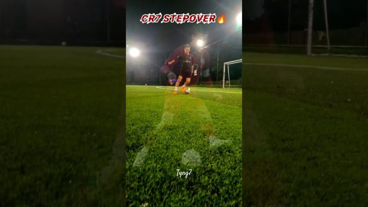 🔥 Learn Ronaldo Step Over in 30 Seconds | Easy Football Skill Tutorial ⚽️