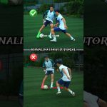 RONALDO CHOP TUTORIAL ⚽️.#football #footballskills #soccer #ronaldo #chop #shotrs