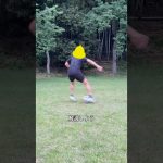 ドリブラー愛用のダブルタッチを実演解説#サッカー解説 #ドリブル #自主練 #shorts