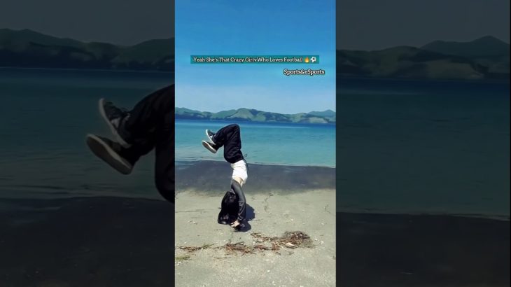 Cute Girl Crazy Skills ⚽🔥 #freestyle #football #soccer #skills #viral #trending #shorts
