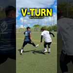 【Vターン】#regate_yuto#regate#soccer#football#skills#レガテドリブル塾 #REGATEドリブル塾 #ドリブル塾#reels#shorts