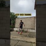 WORKOUT FOOTBALL STEP OVER #workout #workout #footwork #football