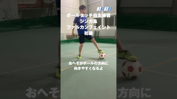 コナミスポーツクラブ サッカースクール ボールタッチ自主練習 ジンガ集ファルカンフェイント(初級)