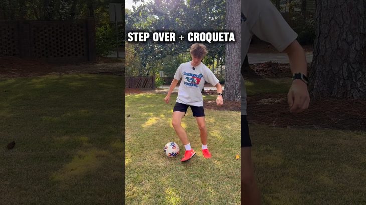 Best Step Over Combo’s!!!🔥⚽️|Part 1| #soccer #futbol #footy #soccerskills