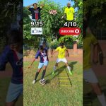 Mbappe Stepover ⚡ vs Neymar Ladder Agility 🔥 Who’s got the better footwork? 👀⚽#football #neymar