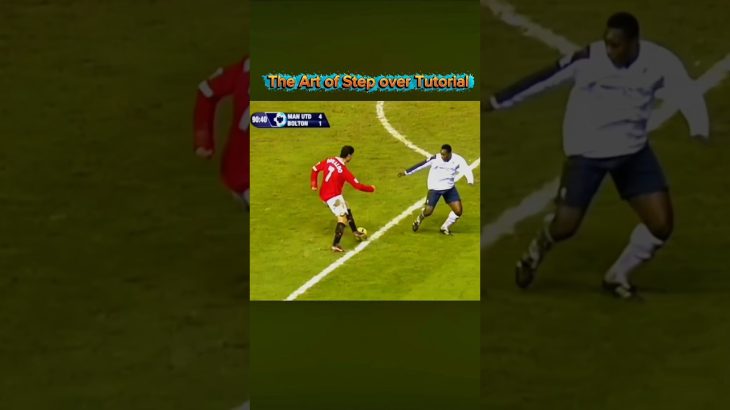 🎨 The Art of Step Over Skill 🔥 | Cristiano Ronaldo Signature Move Tutorial ⚽